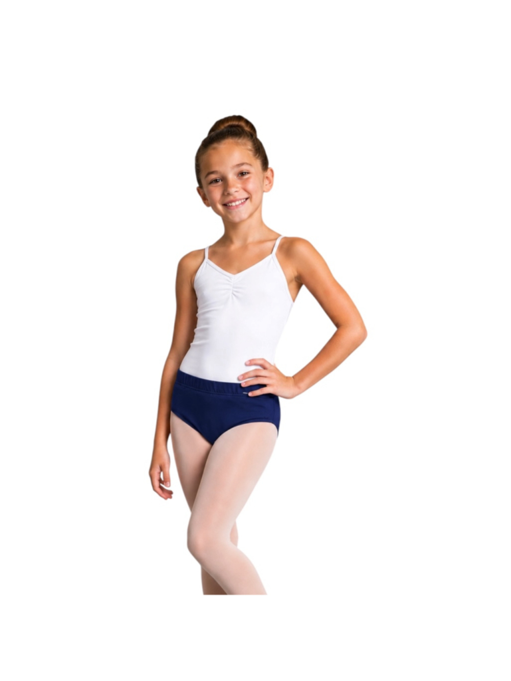 Capezio Dance Briefs Child Large Navy TB111C Ballet Jazz Performance NWT